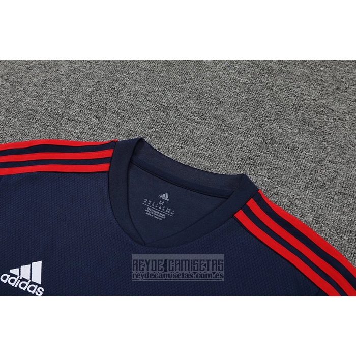 Chandal del Arsenal Manga Corta 2022-2023 Azul - Pantalon Corto